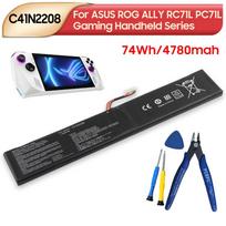 74Wh/4780mAh NAUJAS Pakeičiama Baterija C41N2208 Skirta ASUS ROG ALLY RC71L/PC71L Žaidimų Nešiojamų įrenginių Serijai su Įrankiais