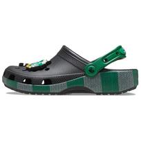 Crocs EVA Apvalus priekis Su skylėmis Kicker Batai Unisex Stilius Juodi ir Žali 34-35