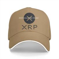 Kriptovaliutos Daugiaspalvė Kepurė Su Snapeliu Vyriška Kepurė XRP Pilnai Personalizuota Skydelio Apsauga Kepurės One Size