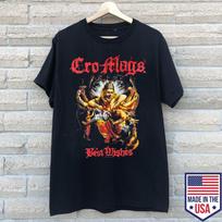Cro-Mags Grupė Geriausi Linkėjimai Juodi Medvilniniai Marškinėliai Visų Dydžių S-5XL Unisex Marškinėliai M
