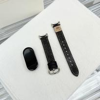 Applicable to Xiaomi Mi Band 10/9/nfc Strap 8th Generation Pin Buckle Strap Fashion Cartoon Xiaoxin Denim Girls Wristband Strap: 14mm [without connector]