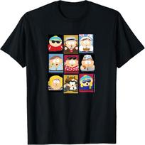 South Park - Kertmeno Veidai Marškinėliai S juoda