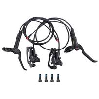 1 pora elektrinio dviračio dviejų stūmoklių diskinio stabdžio elektrinio dviračio aliuminio lydinio išjungimo alyvos diskinio stabdžio 1 pair Oil brake (front, rear) #1