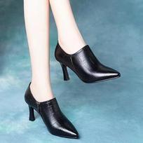 zapatos de mujer women fashion sweet black plaid pattern spring stiletto heel shoes lady elegant sexy party club pumps ga687 35