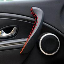 Automobilio priekinės kairės vidinės durų rankenėlės laikiklis Renault Megane 3 2008-2016 m. Durų porankio vidinė pusė Automobilio priedai Juoda-A02G Color A Left