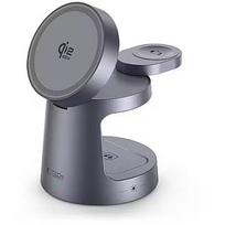 Tech-Protect wireless charger A48 3in1 25W, grey 5906302352531