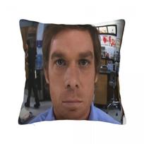 Dexter Morgan Kietos Pozos Pagalvių Užvalkalai Prekės Spausdinimas Pagalvės Užvalkalas Pagalvių Užvalkalai Svetainės Dekoras Kvadratinis Daug Dydžių 12x12Inch black