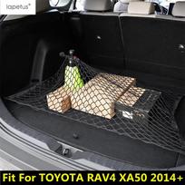 Automobilio galinės bagažinės daiktų laikymo krovinių organizatorius Elastingas tinklelis su kabliuku Interjero aksesuarai Tinka TOYOTA RAV4 XA50 2014 - 2024