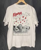 Vintage Flipper band Cotton WHite Shirt Unisex Concert S to 5XL Unisex T-Shirt XXXL