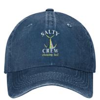 Salty Crew Beisbolo kepuraitė juokinga žvejyba Vyrai Suaugę Apsauga nuo saulės Trucker kepurė Pavasaris y2k Juokingos Žygiai Žvejyba Beisbolo kepuraitės One Size