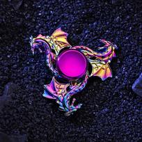 Momentinis streso palengvinimas, darbui prie stalo, sklandus ilgas sukimas, Drakono Fidget Spinneris bedugnė
