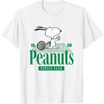 Žemės riešutai - Žemės riešutų teniso klubo marškinėliai S balta