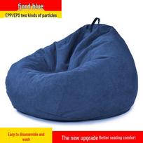 Available Removable & Washable Lazy Sofa Bean Bag Chair for Living Room, Bedroom, Balcony, Tatami, Bathhouse Footstool with EPS Filling