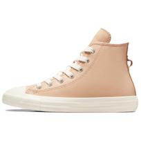 Converse Women's Chuck Taylor All Star Leather High 'Faux Fur Lining   Epic Dune Egret' Women's 36.5 rožinė