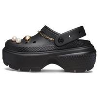 Crocs EVA klumpės 5,5 cm basutės Moteriškos Juodos 37-38 juoda