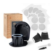 Kapsulės adapteris „Dolce Gusto“ kavos aparatui „Nespresso“ kapsulių keitiklio laikikliui juoda