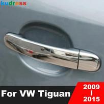 For Volkswagen VW Tiguan 2009 2010 2011 2012 2013 2014 2015 ABS Chrome Side Door Handle Cover Trims Car Styling Accessories