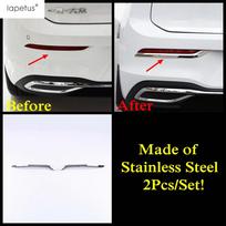 Priekinės vidurinės grotelių juostelė / Galinio rūko žibinto antakių juostelės dangtelio apdailos aksesuarai, skirti VW Volkswagen Golf 8 MK8 - 2025 Rear Fog Light