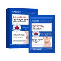 Genuine Peptide Collagen Neck Mask: Anti-Wrinkle, Hydrating, Moisturizing, Firming, Fades Neck Lines blue