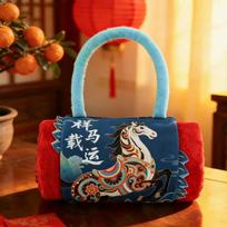 3D Cartoon Plush Nap Blanket for Office & Dorm 20x26x14cm Small Blanket 80x100cm