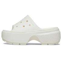 Crocs storapadžiai šlepetės sniego urvams, neslystančios basutės 'Baltos' Moteriškos 39-40 balta