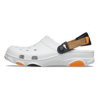 Crocs All-Terrain Clog Plastikiniai sportbačiai sandalai Unisex Balti Oranžiniai 36-37