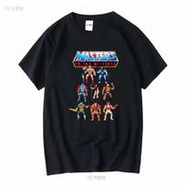 Masters Of The Universe Retro Action Figure T shirt White Male Female all sizes  Made 80's toys He Man 1982 Wave 1 S įvairiaspalvis