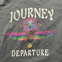 Senovinio stiliaus Journey roko turo trumpomis rankovėmis anglies spalvos klasikiniai marškinėliai Unisex T-shirt L