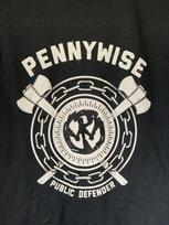 Pennywise Grupės LOGOTIPAS Medvilninis Pilno Dydžio Marškinėlis suaugusiems BL830 Unisex Marškinėlis XL white
