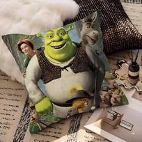 Kawaii Cute Movie S-Shrekes Pillow Gifts Home Office Furnishings Bedroom Sofa Car Cushion Cover Case 45x45cm 30cmx30cm