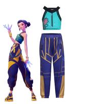 Helovino merginų grupės kostiumas Merginų grupės Cosplay Anime kostiumas 110cm