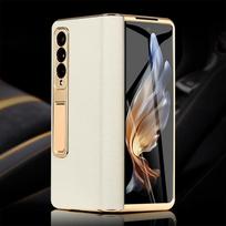 LANGSIDI Prekės ženklo prabangus natūralios odos smūgiams atsparus dėklas Samsung Galaxy Z Fold 3 4 5 6 7, su magnetiniu vyriu, apsauginiu stoveliu For Galaxy Z Fold 6