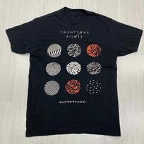 Neryškus veidas Twenty One Pilots grupės marškinėliai Juodi Unisex S-5XL Unisex marškinėliai L gray
