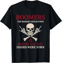 Boomerių karta Prieš visus jūsų mergaitiškus gimimus T-shirt unisex T-shirt Unisex T-shirt S