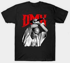 DMX Ruff Ryder Trumpomis rankovėmis Vyriškas Unisex S-3XL Juodas Gerbėjų meno Unisex Marškinėlis S
