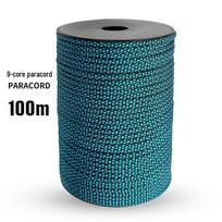 100m 9-Core Paracord: Multi-Purpose Survival Rope for Outdoor Hiking and DIY Bracelet Weaving