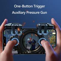 2pcs Physical Buttons Latency-Free Control for PUBG Game Mobile Joystick Trigger Game Controller for Iphone Android Smart Phone China Mainland