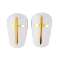 2pcs Protective Equipment Shin Guards Lightweight Tiny Shin Pads Soccer Extra Mini Shin Guards for Athlete Women Men Boys Girls