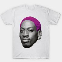 Dennis Rodman Rodzilla Short Sleeve s Color White Mens Unisex S-3XL Unisex T-Shirt L