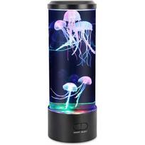 Lampe lave méduse - RNEMITERY - 7 couleurs LED - Veilleuse enfant - Rechargeable USB - 1 W