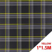 (1 x 1,5 m languoto audinio sėdynės užvalkalas automobilio salono modifikavimui MK7 VW Golf GTI MK1-K2 T1 T2 T3.etc Yellow(1 x 1.5m)