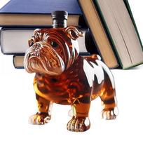 Bulldog Shape Whiskey Bottle Large Capacity Glass Decanter Red Wine Decanter Home Bar Whiskey Collector Father's Day Gifts CN