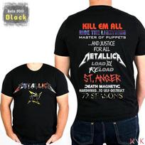 Metallica Albumo pakartotinis leidimas Roko grupės Unisex koncertiniai marškinėliai S-4XL Unisex marškinėliai XL