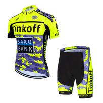 2026 Saxo Bank Tinkoff KOMANDA Dviračių apranga Triatlono dviračių drabužiai Kvėpuojanti apsauga nuo UV spindulių Kalnų dviračių drabužiai Kostiumai Ropa Ciclismo S