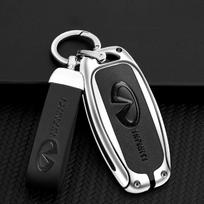 Cinko Lydinio Automobilio Nuotolinio Rakto Pilnas Dangtelis Dėklas Fob Infiniti Q50 Q60 Q70 QX50 QX60 QX70 G25 EX FX JX35 FX25 FX35 EX35 FX37 JX35 gray