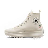 Converse Run Star Hike Platform paprasti ir patogūs aukštakulniai drobės batai visiems vyrams ir moterims, off-white spalvos 45
