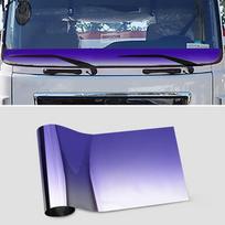 UV spindulių nepraleidžianti automobilio priekinio stiklo plėvelė, gradiento spalvos, šilumos izoliacija, automobilio saulės skydelio lipdukas, vandeniui atspari automobilio saulės langų tamsinimo plėvelė rožinė