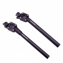 SATORI Mountain Bike Shock-Absorbing Softtail Seatpost for Off-Road and Touring 27.2mm x 400mm