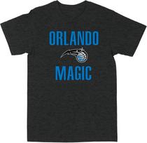 NBA Orlando Magic pagrindiniai tamsiai pilki marškinėliai L juoda