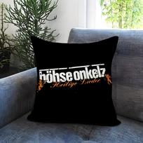 B-Böhse O-Onkelz Band Cushion Cover Comfortable Reversible Pillow Cover Ideal for Car Sofa Bedroom & Beyond 30cmx30cm